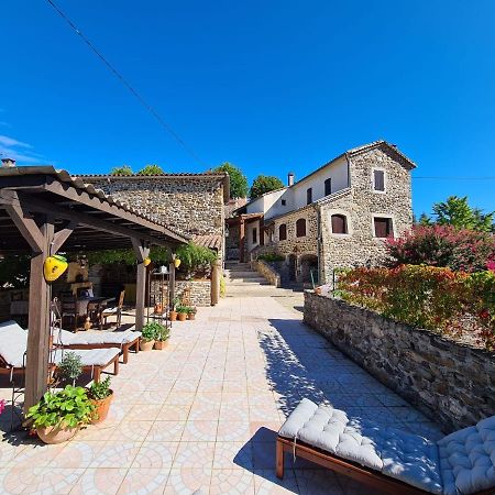 Gagnières Mes Maisons Gardoises, Two Gites Sleeping 13 With Two Private Pools, Kids Room, Laundry, Disco, Free Wifi, Linen And Dog'S Are Welcome מראה חיצוני תמונה